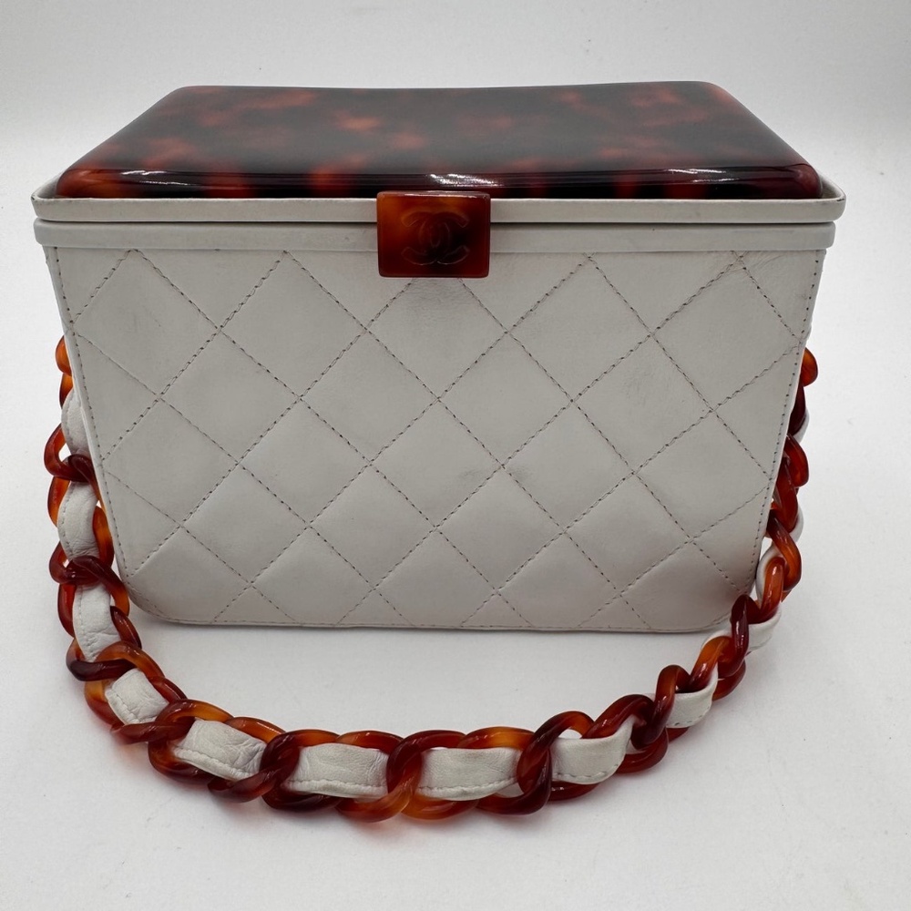 CHANEL Tortoise Box Bag